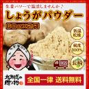 長崎県産しょうがパウダー60g×2袋【純度100%】長崎県諫早産の生姜をまるごと低温乾燥♪