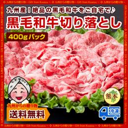 九州産 絶品の黒毛和牛 切り落とし 400g×2パック