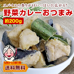 野菜カレーおつまみ 約200g 3種の野菜 おつまみ お菓子 訳あり ドライ野菜 野菜チップス